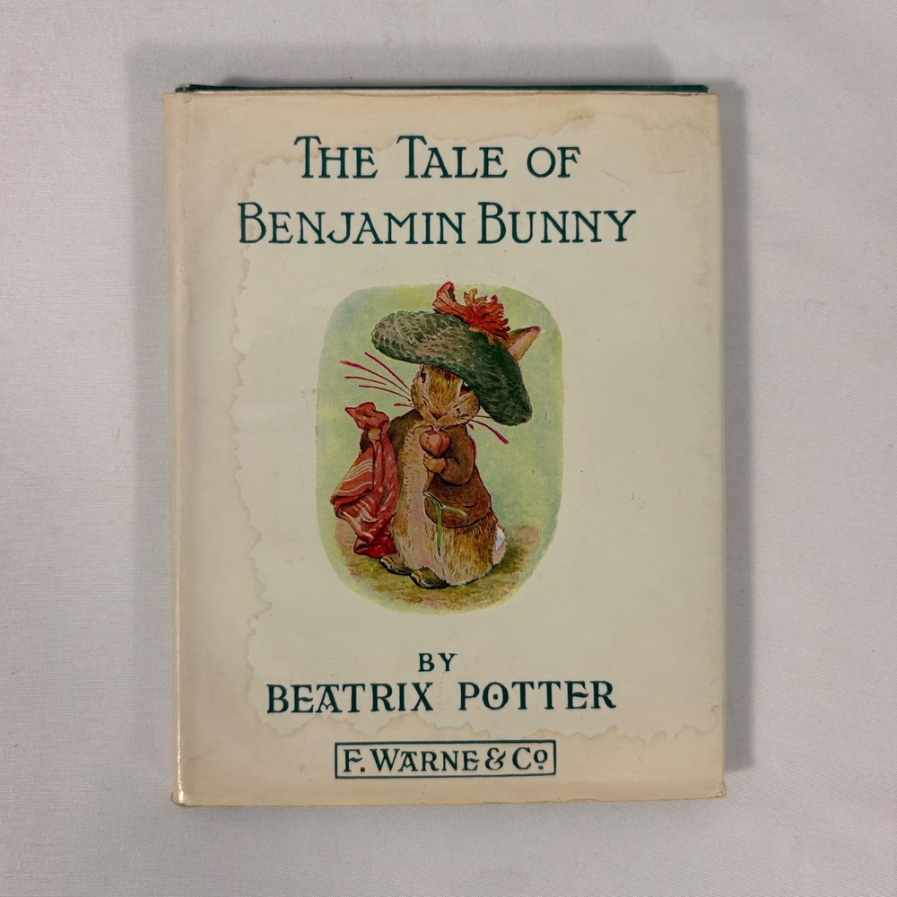 The Tale of Benjamin Bunny Beatrix Potter Hardcover Frederick Warne
